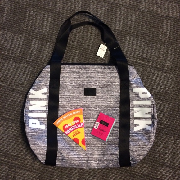 NWT PINK duffle bag