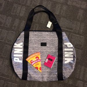 NWT PINK duffle bag