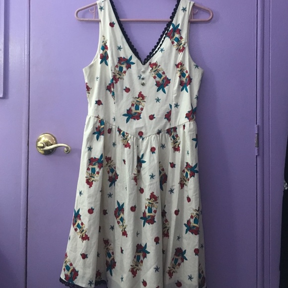 White Ariel dress