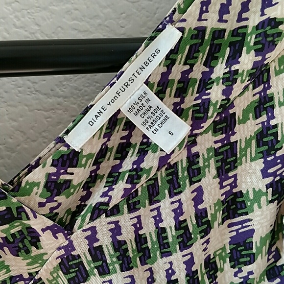 Diane vonFurstenberg houndstooth dress size 6 - Picture 7 of 9