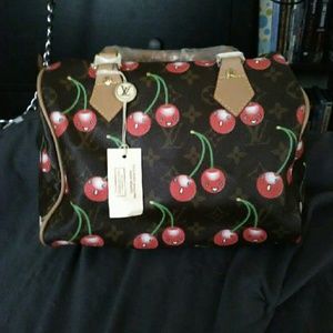 Cherry handbag *NOT authentic*