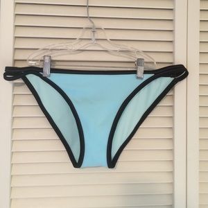 Victoria's secret blue triangle bottoms