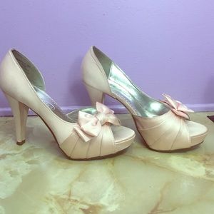 Light pink heels