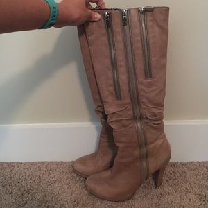 Jessica Simpson leather boots
