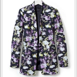 Banana Republic Floral Jacquard Blazer