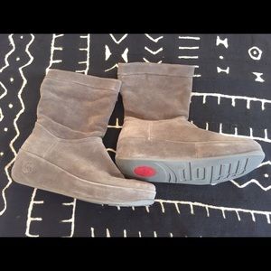 FitFlop Crush boots light brown