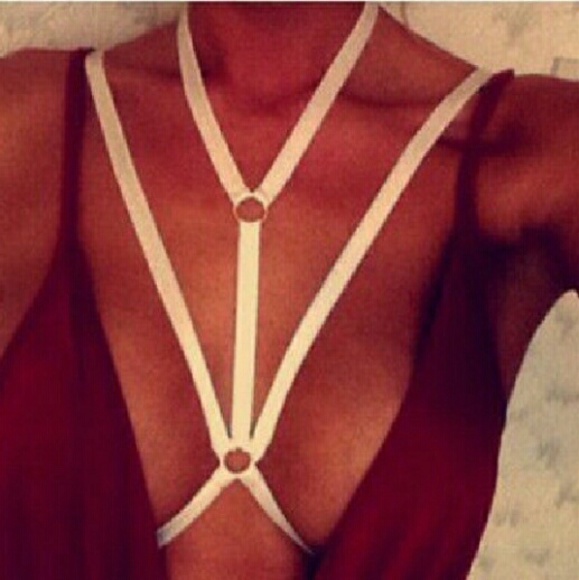 ❗️❤❗️XS,S,M,L, XL-Sexy Hollow Caged Harness Bra - Picture 2 of 3