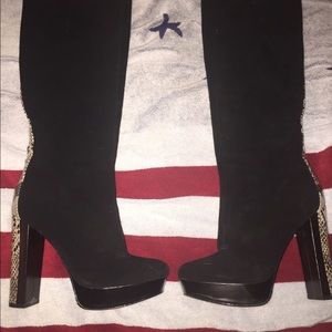 Calvin Kline knee high boots