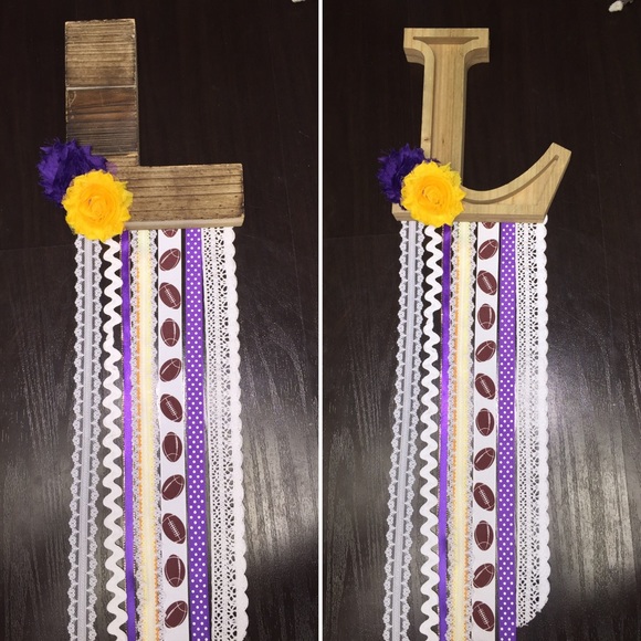 LSU fans!!! Get your monogram wall hanging today!!