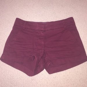 J CREW CHINO SHORTS 0