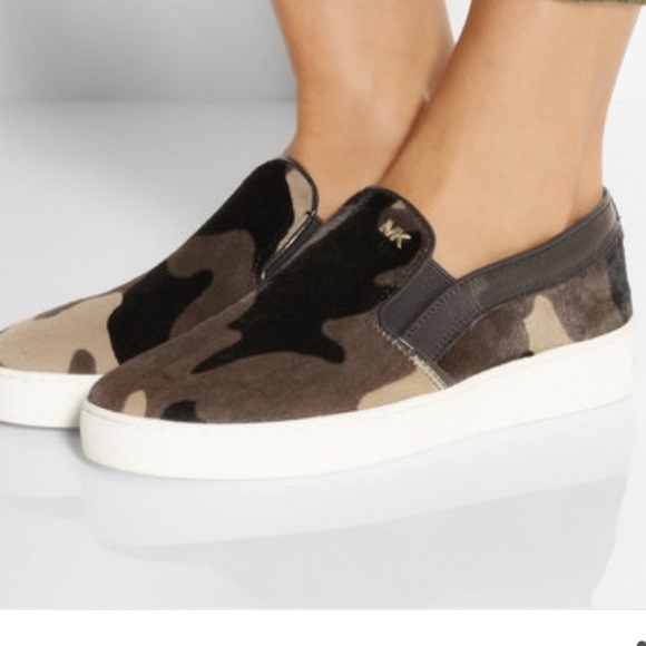 Michael Kors Camo Slipon Sneaker :: Size 6