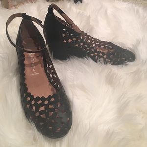 Jeffrey Campbell ankle strapped wedge