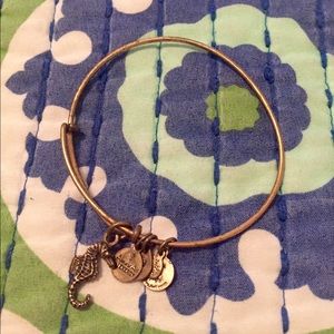 Gold Seahorse Alex & Ani