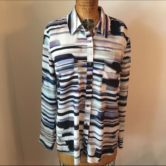 Calvin Klein Long Sleeve Blouse