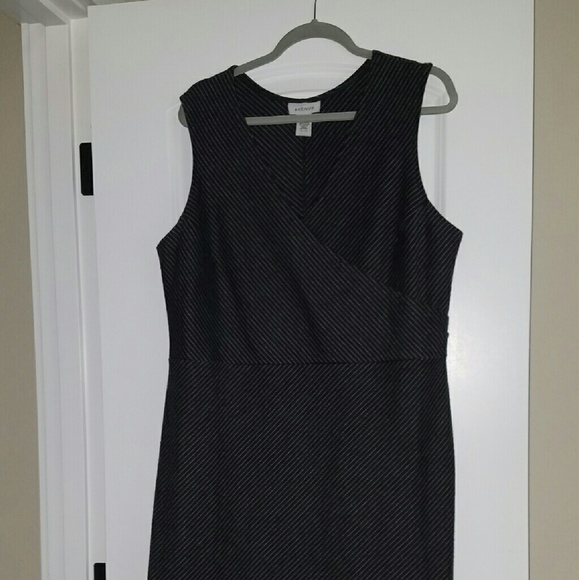 Finely striped dress