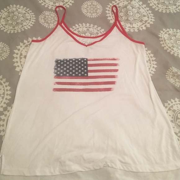 Tops - American Flag Tank