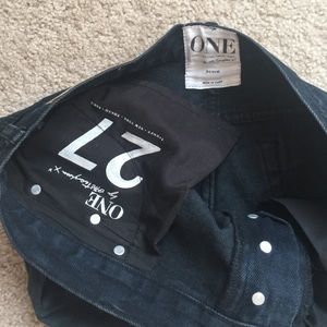One Teaspoon Shorts - One Teaspoon Bandits in black SZ 27 One Teaspoon Shorts - One Teaspoon Bandits in black SZ 27