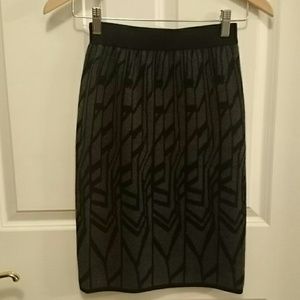 Knit Pencil Skirt