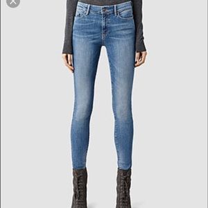 All Saints Jeans - All saints Ashby Low Rise Skinny in size 28 All Saints Jeans - All saints Ashby Low Rise Skinny in size 28