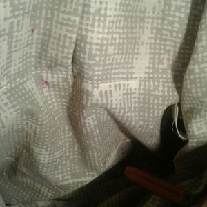 KDNY stripe hobo bag