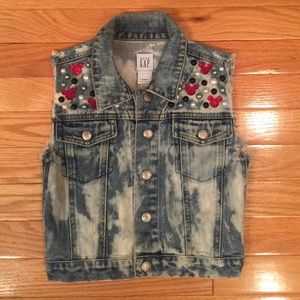 Minnie Mouse Baby Gap Jean Vest