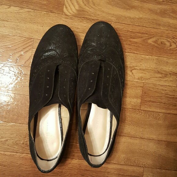 Sparkly oxfords