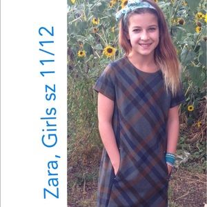 Zara girls dress with pockets!