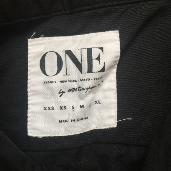 One Teaspoon Tops - One Teaspoon Cashman shirt in S Black One Teaspoon Tops - One Teaspoon Cashman shirt in S Black