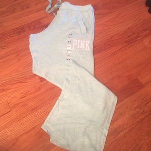 VS boyfriend pants. Lightweight. Light green color