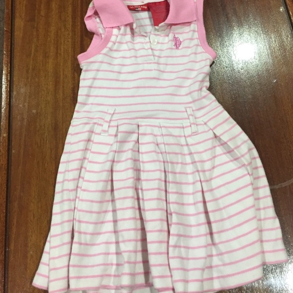 Pink Polo Dress