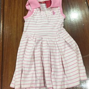 Pink Polo Dress