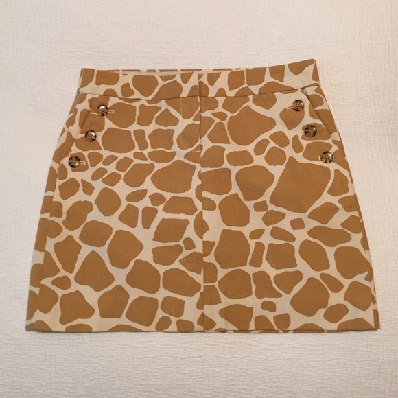 Giraffe print skirt Clearance