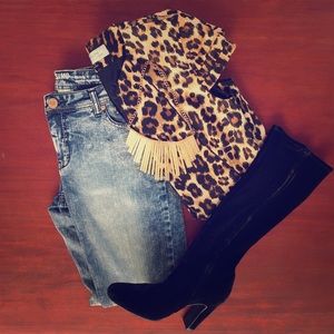 Luca B. For Calico Getter Black Velvet Boots 6.5