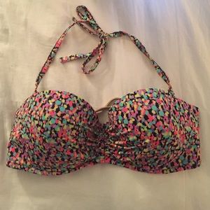 Victoria's Secret Strapless Swimsuit top 34DD