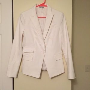 Express Chic White Blazer