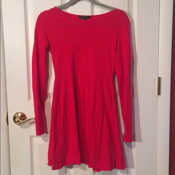 Forever 21 Long Sleeve Skater Dress