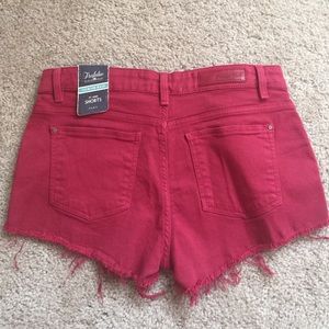 Zara Shorts - Zara Red rose shorts in size 4 NWT Zara Shorts - Zara Red rose shorts in size 4 NWT