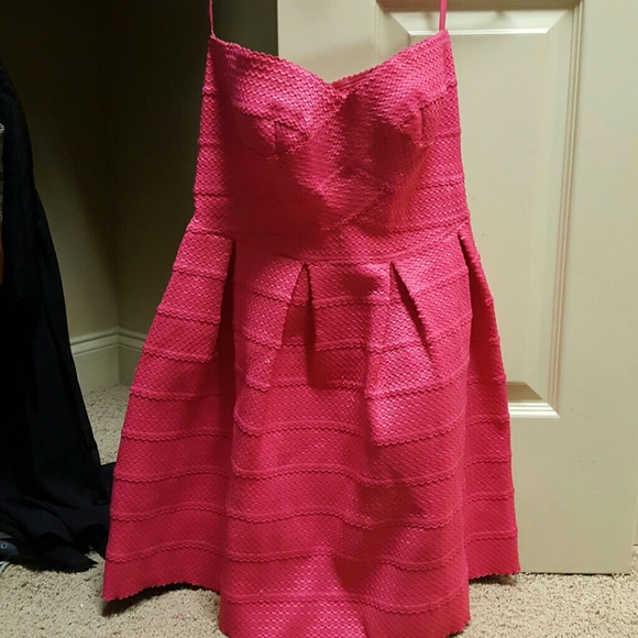 Fit and flare bandage dress