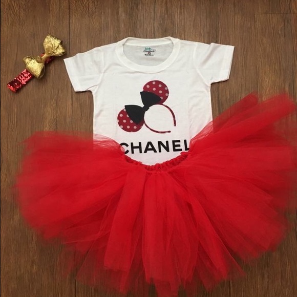 T shirt and tutu โค๏ธ - Picture 1 of 2