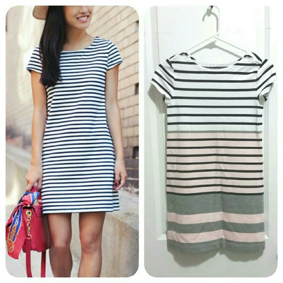 Gap Dresses & Skirts - HP | Gap | New Striped T-Shirt Mini Dress
