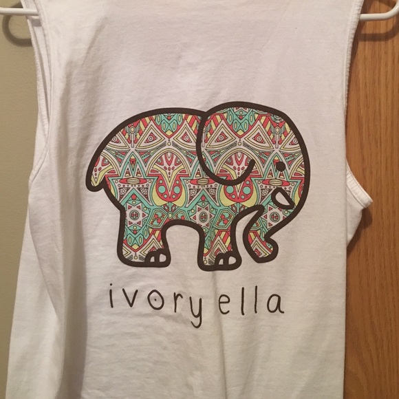 Ivory Ella Pocketed Tank Top