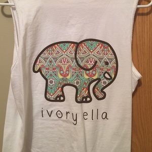 Ivory Ella Pocketed Tank Top