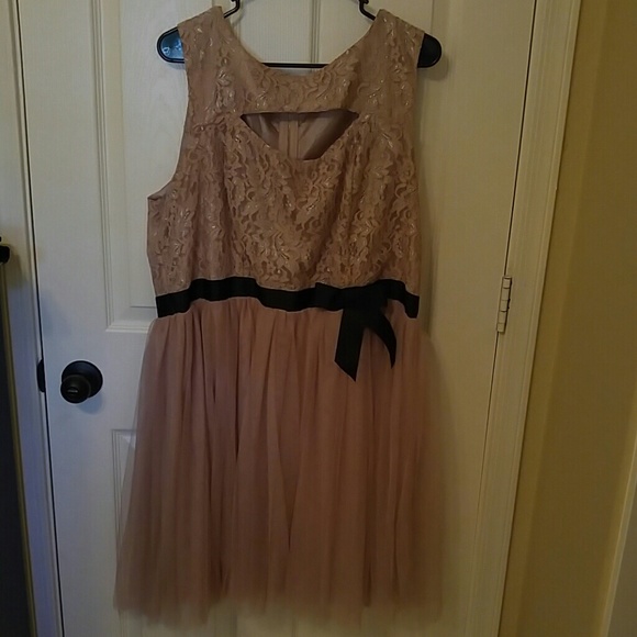 Rose pink dress