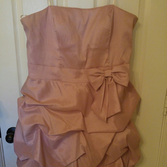 Rose pink dress