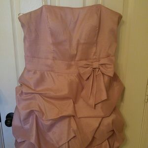 Rose pink dress