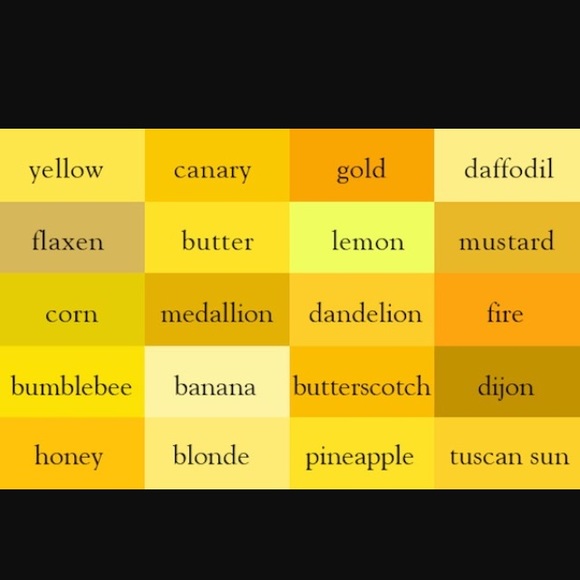 Yellow color pallet - Picture 1 of 1