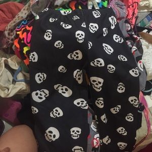 Skull leggings