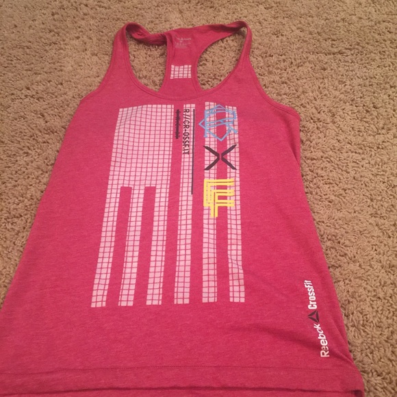 Reebok crossfit tank red m - Picture 2 of 4