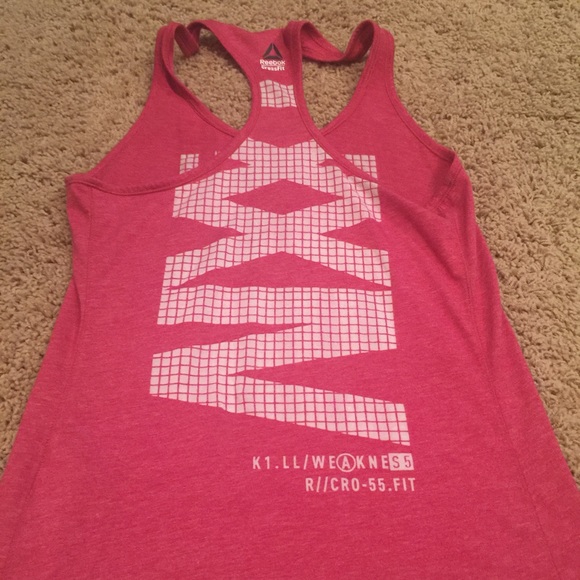 Reebok crossfit tank red m - Picture 3 of 4