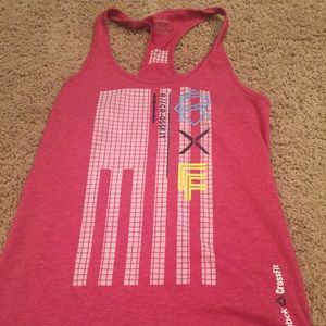 Reebok crossfit tank red m